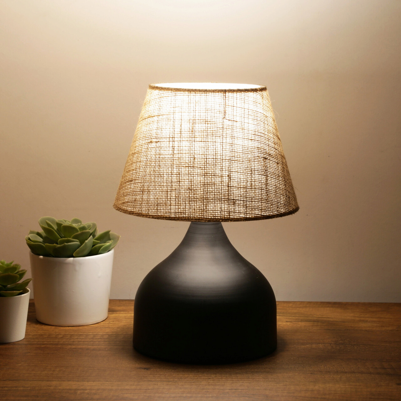 Lampa de masa, Opviq, 780SGN2537, Crem - imagine 4